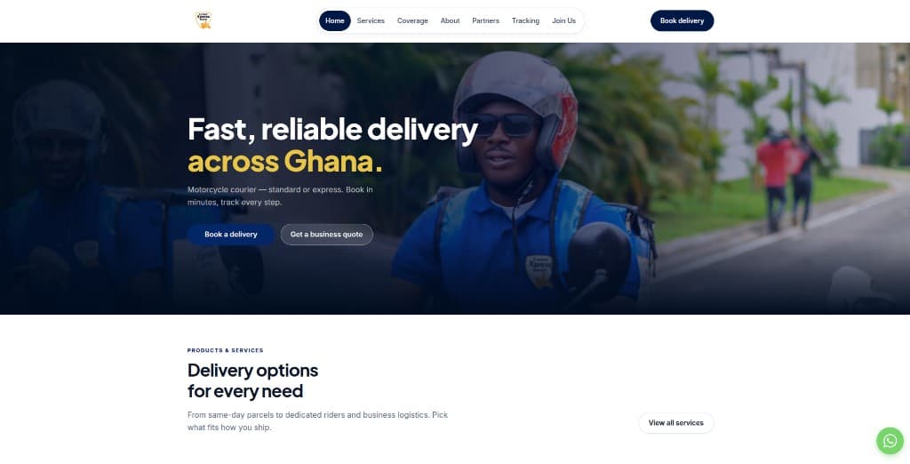 2Wheel Xpress Delivery screenshot