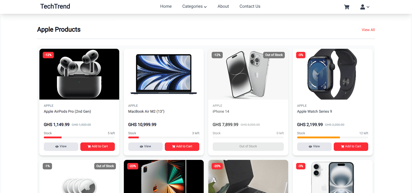 Techtrend gadgets screenshot